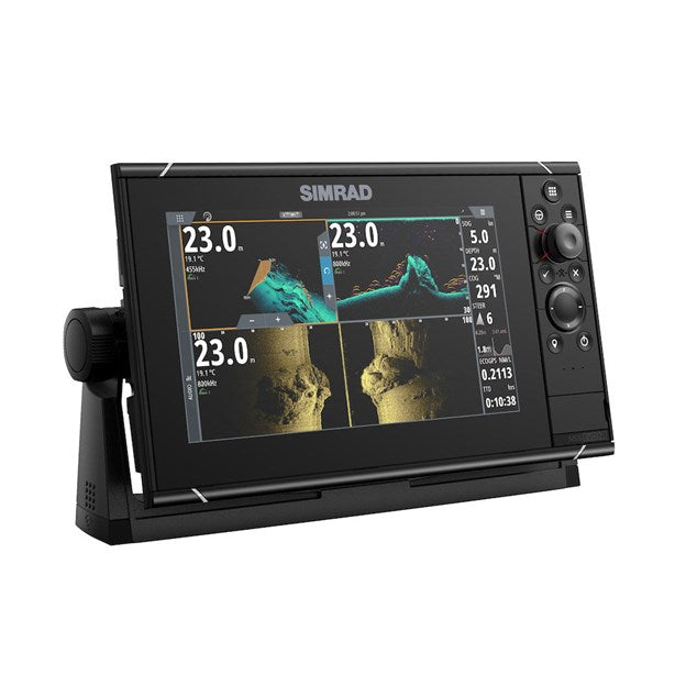 Simrad Nss 9" Evo3s Chartplotter & Fish Finder With Worldmap