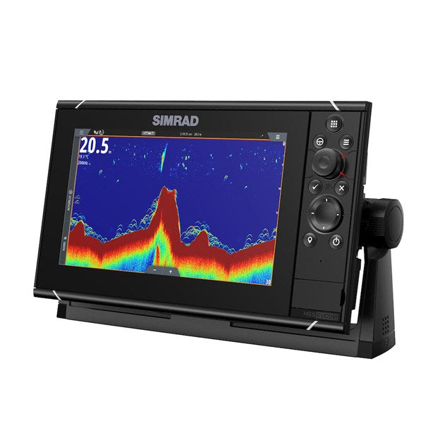 Simrad Nss 9" Evo3s Chartplotter & Fish Finder With Worldmap