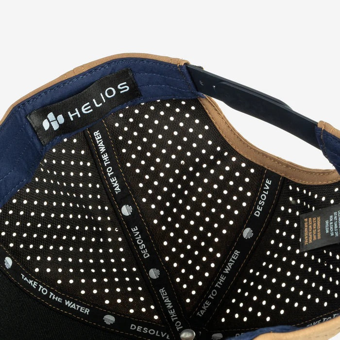 Desolve Helios Vented Cap - Caramel / Yellowfin