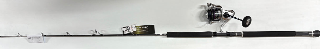 Shimano Combo Saragosa 6000 Swa / Anthem Pe 3 Jig Spin Spooled With 300m 50lb Rovex D8 Depthfinder ><