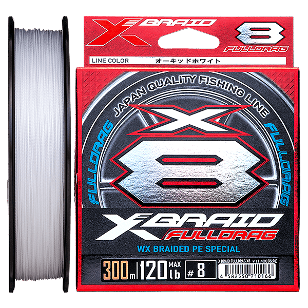 Ygk X-braid Fulldrag X8 Braided Fishing Line White