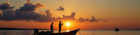 Overhead Fishing Rods