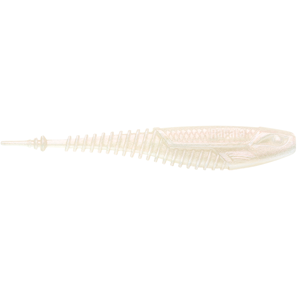 Rapala Crush City Freeloader 5.25" Soft Plastic Lure [cl:albino Pearl]
