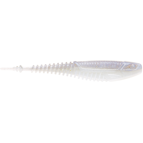 Rapala Crush City Freeloader 6.25" Soft Plastic Lure [cl:albino Shad]