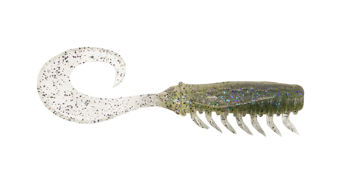 Rapala Crush City Creeper 3.25" Soft Plastic Lure [cl:ghost Shrimp]