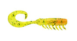 Rapala Crush City Creeper 3.25" Soft Plastic Lure [cl:neon Yabbie]