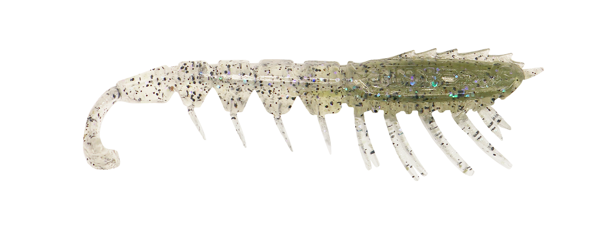Rapala Crush City The Imposter 2.5" Soft Plastic Lure [cl:ghost Shrimp]