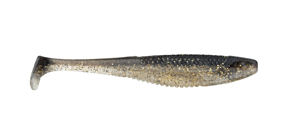 Rapala Crush City The Suspect 3.75" Soft Plastic Lure [cl:black Gold]