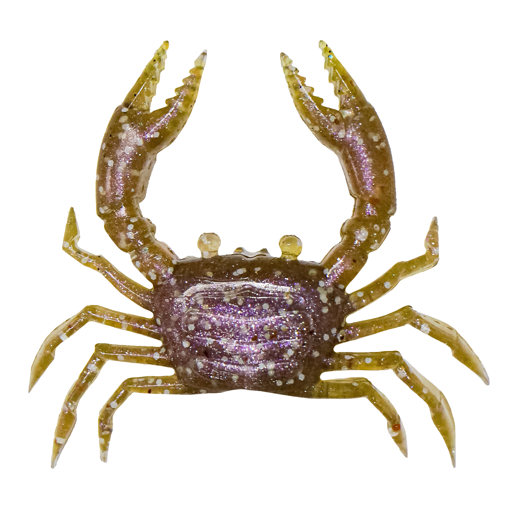 Rapala Crush City Trickster 1.5" Soft Plastic Lure [cl:ghost Crab]