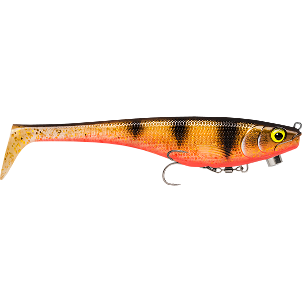 Rapala Soft Peto 160mm Pre-rigged Soft Plastic Lure [cl:black Red Copper]