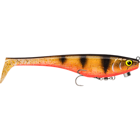 Rapala Soft Peto 180mm Pre-rigged Soft Plastic Lure [cl:black Red Copper]