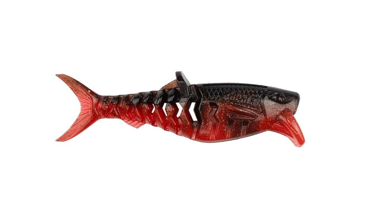 Rapala Crush City Infiltrator 5" Soft Plastic Lure [cl:red Dog]