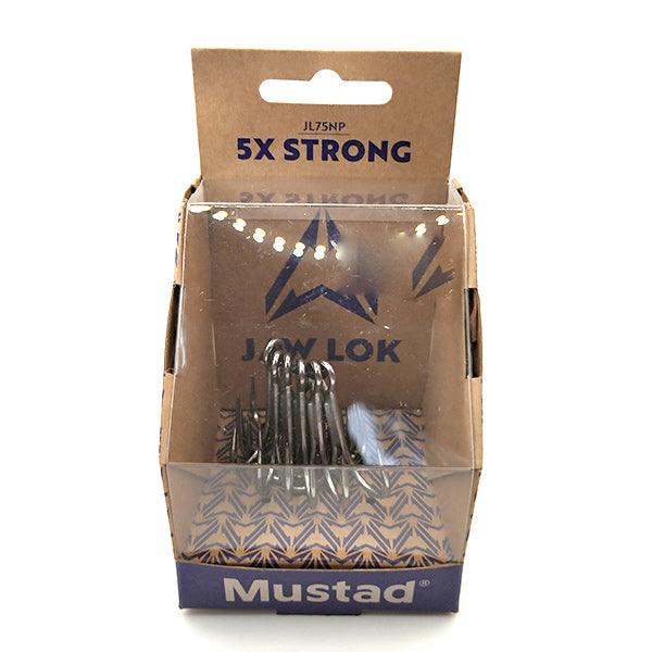 Mustad Jaw Lok 5x Treble Hooks [sz:1 - 6pk]