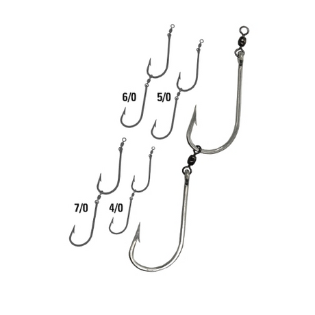 Mustad Gang Hook 7766dt 2x [sz:4/0 - 4pk]