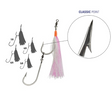 Mustad Gang Hook 7766dt Flash 2x [sz:4/0 - 3pk]