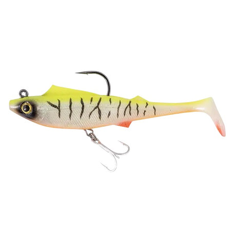 Berkley 5.5" Shimma Pro Rig Soft Plastic Swimbait Lure [cl:pearl Tiger]
