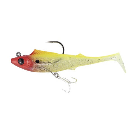 Berkley 5.5" Shimma Pro Rig Soft Plastic Swimbait Lure [cl:tommy Red]