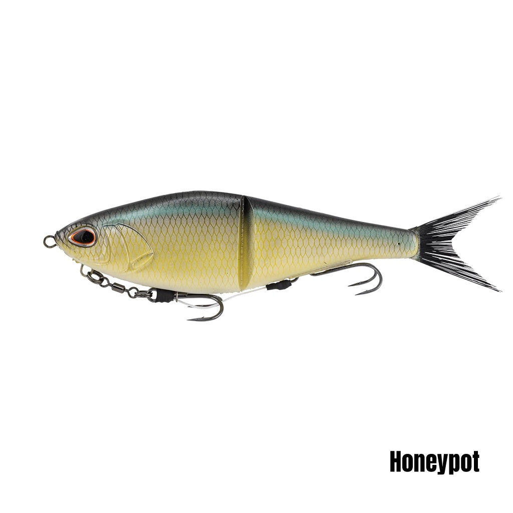 Berkley Powerbait Chop Block 6" 28.3g Soft Plastic Glide Bait Lure [cl:honeypot]