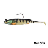 Berkley Powerbait Drip Swimmer Pre-rigged 4" 11g Soft Plastic Lure [cl:ghost Perch]