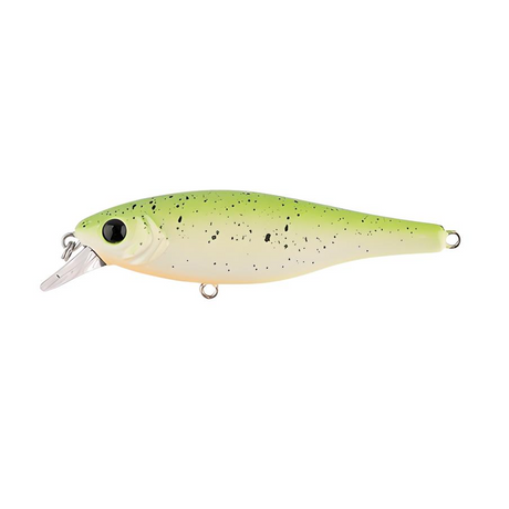 Berkley Pro-tech Bazz Bait 80mm 12g Suspending Jerkbait Hard Body Lure <^ [cl:lime Tiger Pearl]