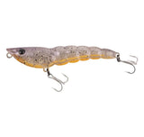 Berkley Pro-tech Prawn Walker 75mm 6g Floating Stickbait Lure [cl:lazy Prawn]