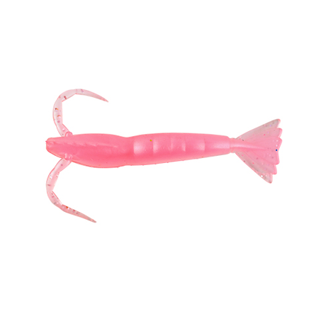 Berkley Powerbait 3" Shrimp Soft Plastic Lure [cl:pink Glitter]