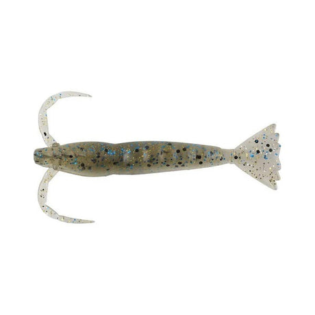 Berkley Powerbait 4" Shrimp Soft Plastic Lure [cl:blue Shiner Gold]