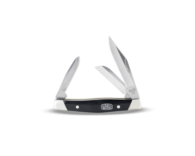 Buck 303 Cadet 3-1/4 3 Blade Folding Knife