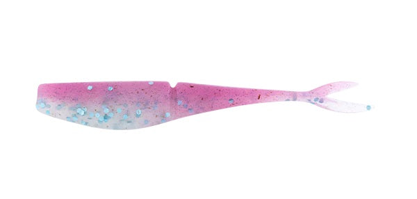 Daiwa Baitjunkie 5'' Jerkshad Soft Plastic Lure [cl:pinky Snapper Glow]