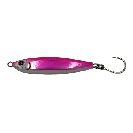 Daiwa Saltiga Over There 80s 34g Sinkng Stickbait Lure [cl:pink Bits]