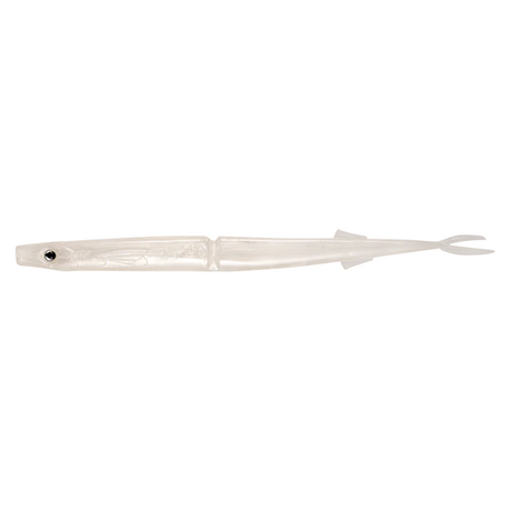 Daiwa Baitjunkie 6.5" Gar Soft Plastic Lure [cl:white Pearl]