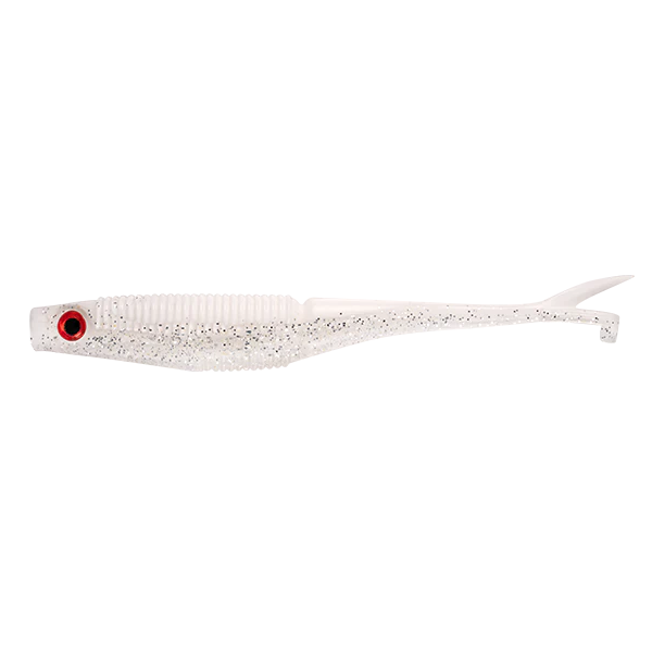 Daiwa Baitjunkie 3.95" Flick Soft Plastic Lure [cl:whitebait]