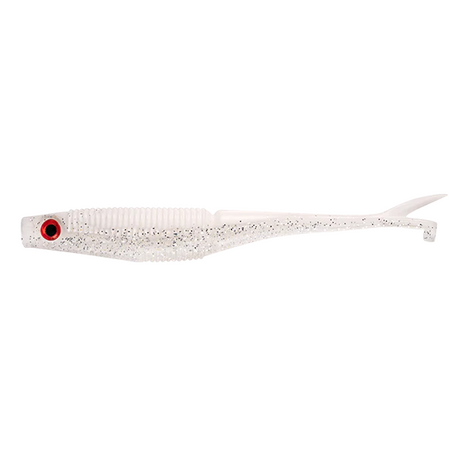 Daiwa Baitjunkie 3.95" Flick Soft Plastic Lure [cl:whitebait]