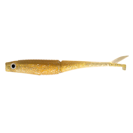 Daiwa Baitjunkie 3.95" Flick Soft Plastic Lure [cl:oil Flash Uv]