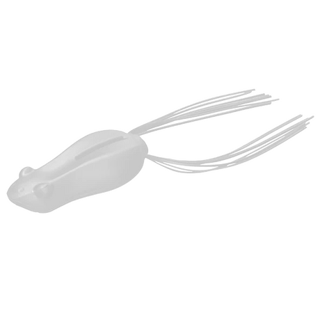 Daiwa Baitjunkie 3.7" Kikker Walker Soft Plastic Lure [cl:white Pearl]