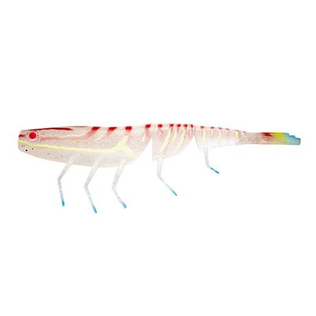 Daiwa Baitjunkie 7" Prawn Soft Plastic Lure [cl:rainbow Smash]