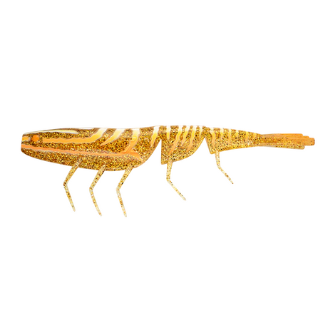 Daiwa Baitjunkie 7" Prawn Soft Plastic Lure [cl:chilli Prawn]