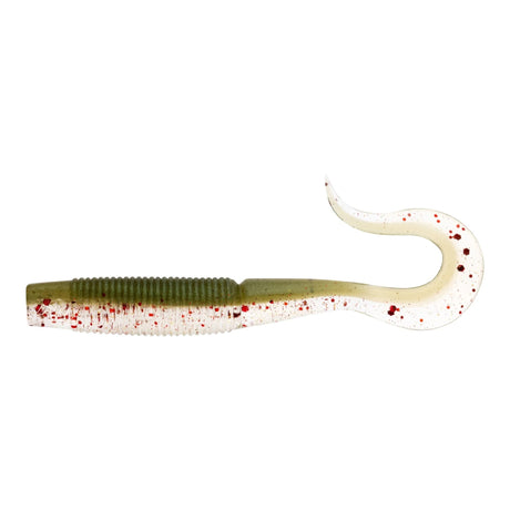 Daiwa Baitjunkie 4" Wave Minnow Soft Plastic Lure [cl:red Herring]