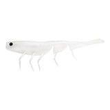 Daiwa Baitjunkie 4" Prawn Soft Plastic Lure [cl:white Pearl]