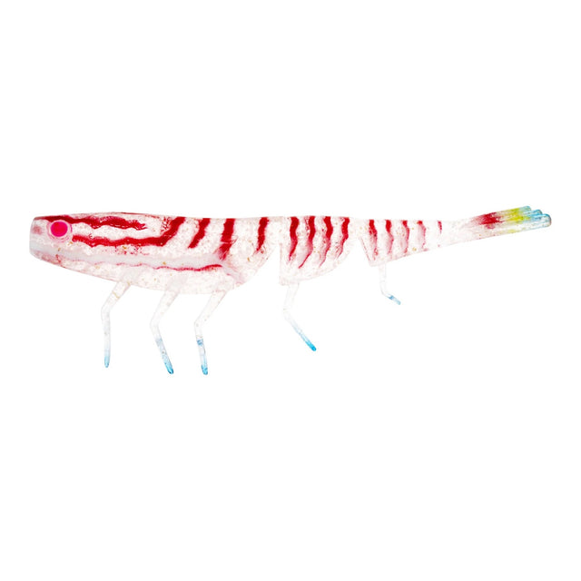 Daiwa Baitjunkie 4" Prawn Soft Plastic Lure [cl:rainbow Smash]