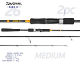 Daiwa 26 Aird X Spinning Rod [sz:7'/4-7kg/2pc/702mfs]