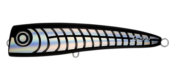 Daiwa Saltiga Frother 200mm 122g Rigged Floating Popper Lure [cl:shadow Kila]