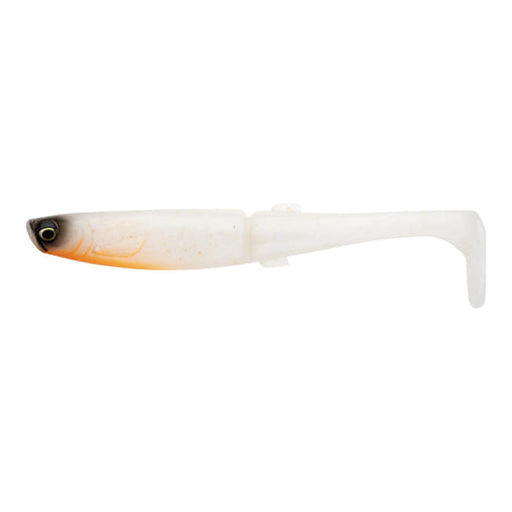 Daiwa Baitjunkie 6.5" Megaminnow Soft Plastic Lure [cl:white Pearl]
