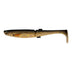 Daiwa Baitjunkie 6.5" Megaminnow Soft Plastic Lure [cl:black & Gold]