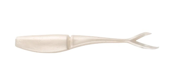 Daiwa Baitjunkie 5'' Jerkshad Soft Plastic Lure [cl:white Pearl]