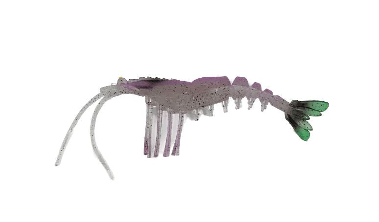 King Brown Lures Killer Prawn 8" Soft Plastic Lure [cl:phantom]