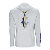 Simms S25 Artist Solartech Hoody - Bluefin Tuna [sz:s]