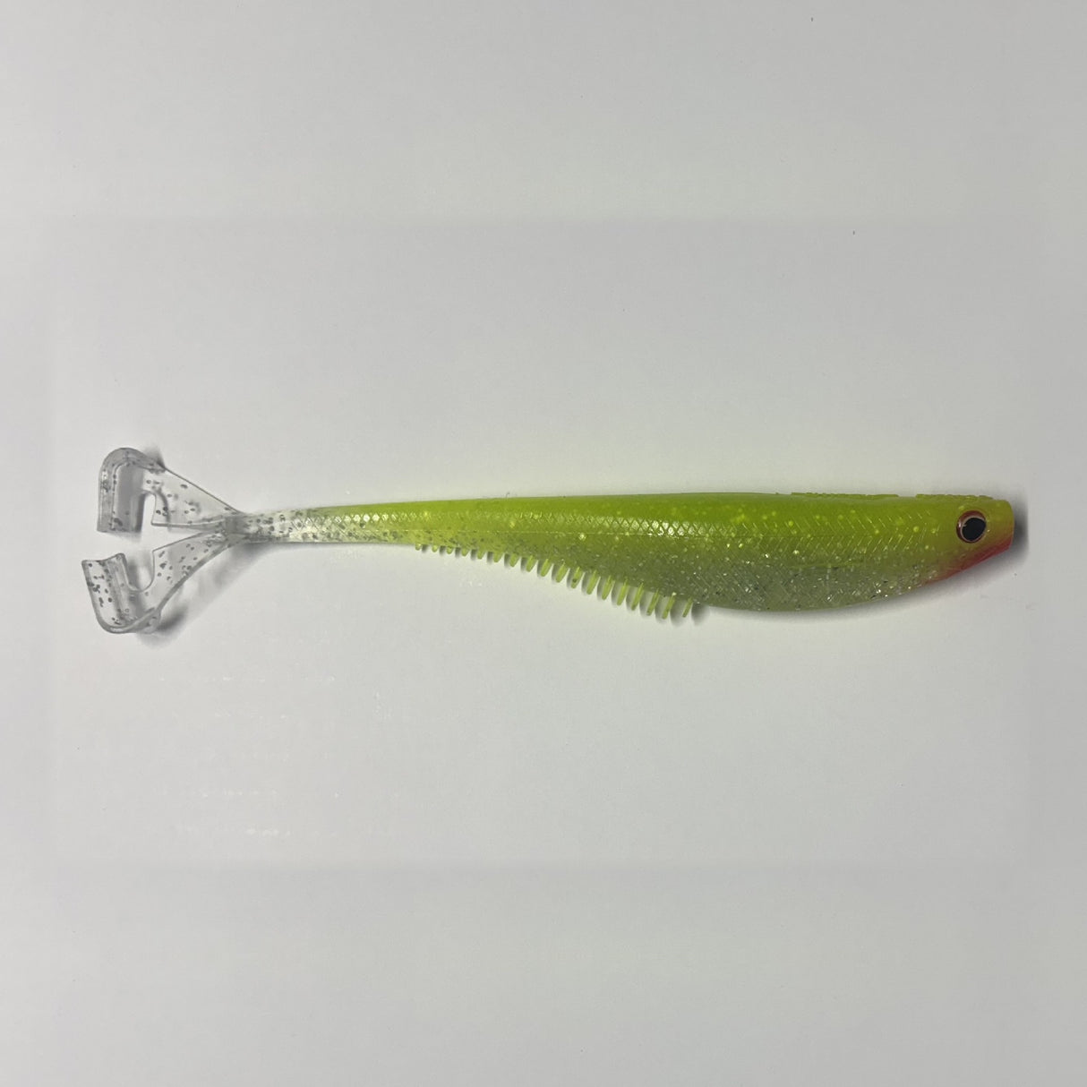 King Brown Frog Mullet 7.5" Soft Plastic Lure [cl:disco Bazz]