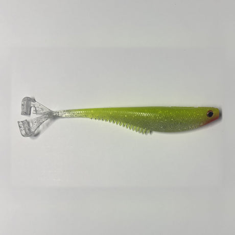 King Brown Frog Mullet 7.5" Soft Plastic Lure [cl:disco Bazz]