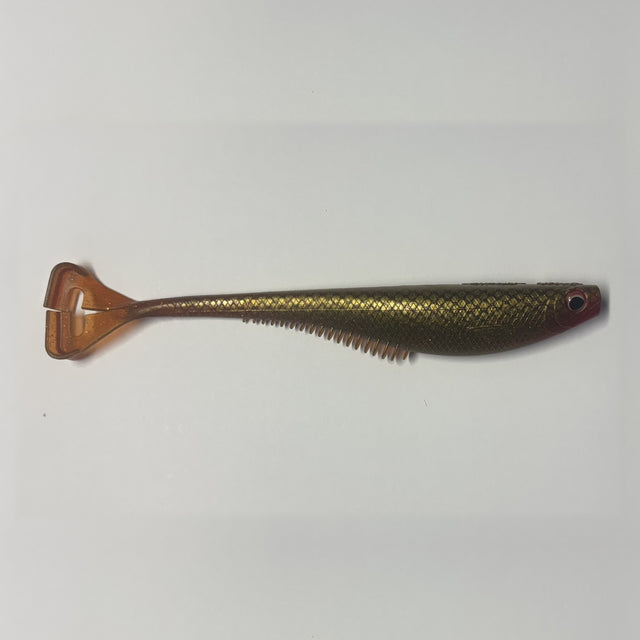 King Brown Frog Mullet 7.5" Soft Plastic Lure [cl:swamp Mullet]
